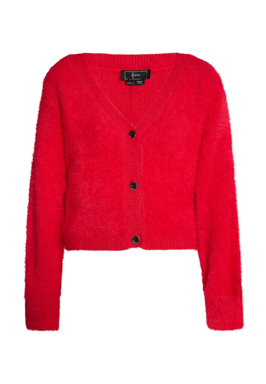 

Толстовка faina Strickjacke, красный