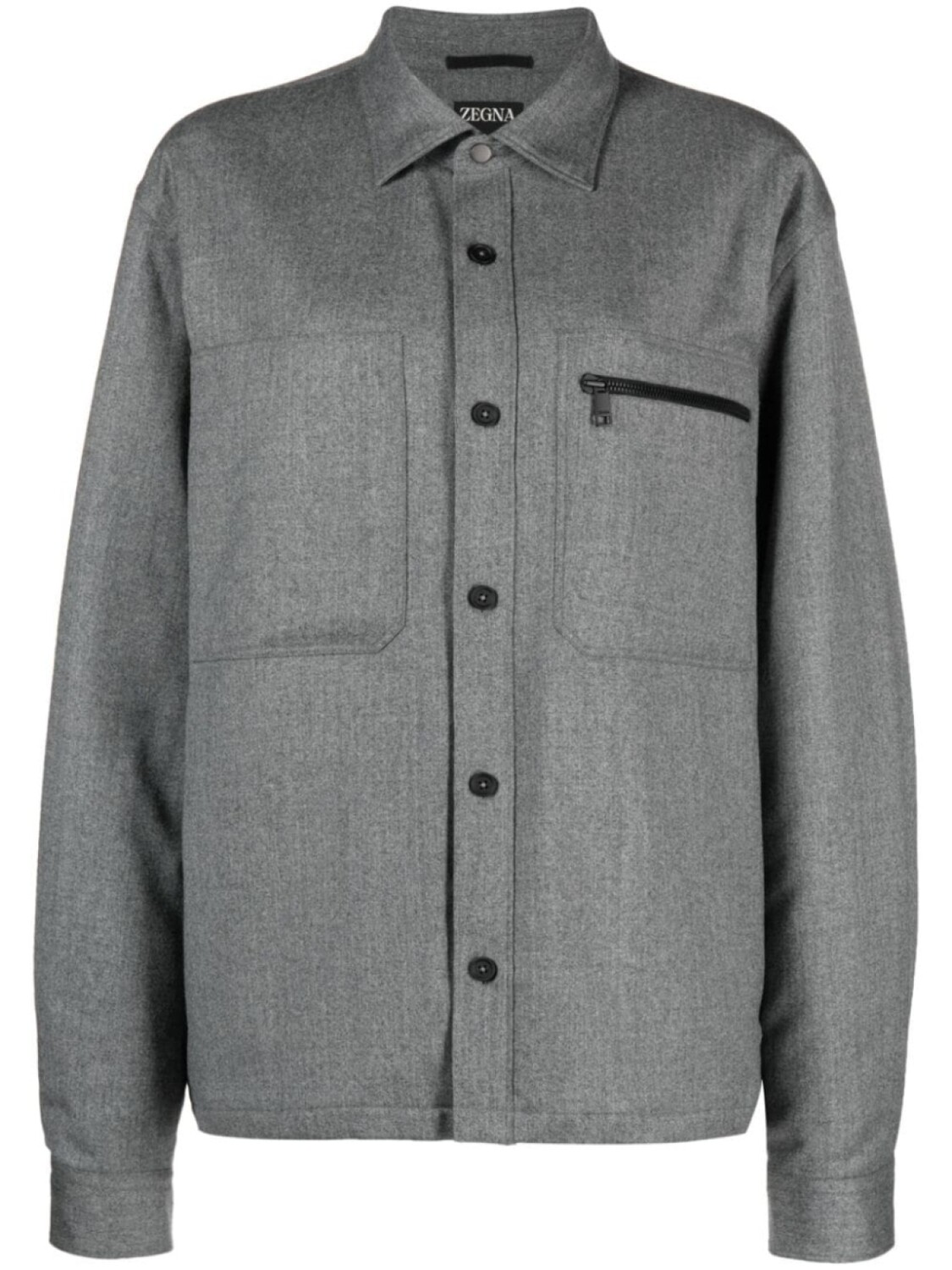 

Zegna шорты из шерсти Techmerino™, серый
