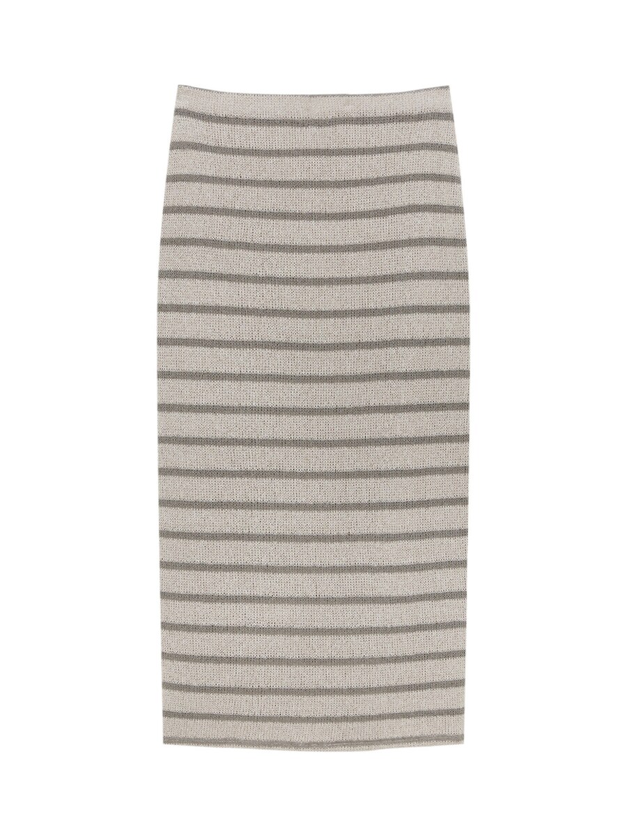

Юбка миди Pull&Bear Skirt, цвет muddy colored/mottled grey