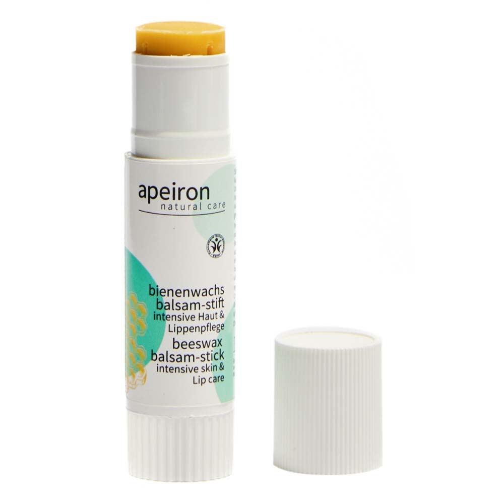 Бальзам для лица bienenwachs balsam-stift 10ml Apeiron, объем 10 л. — фото 2
