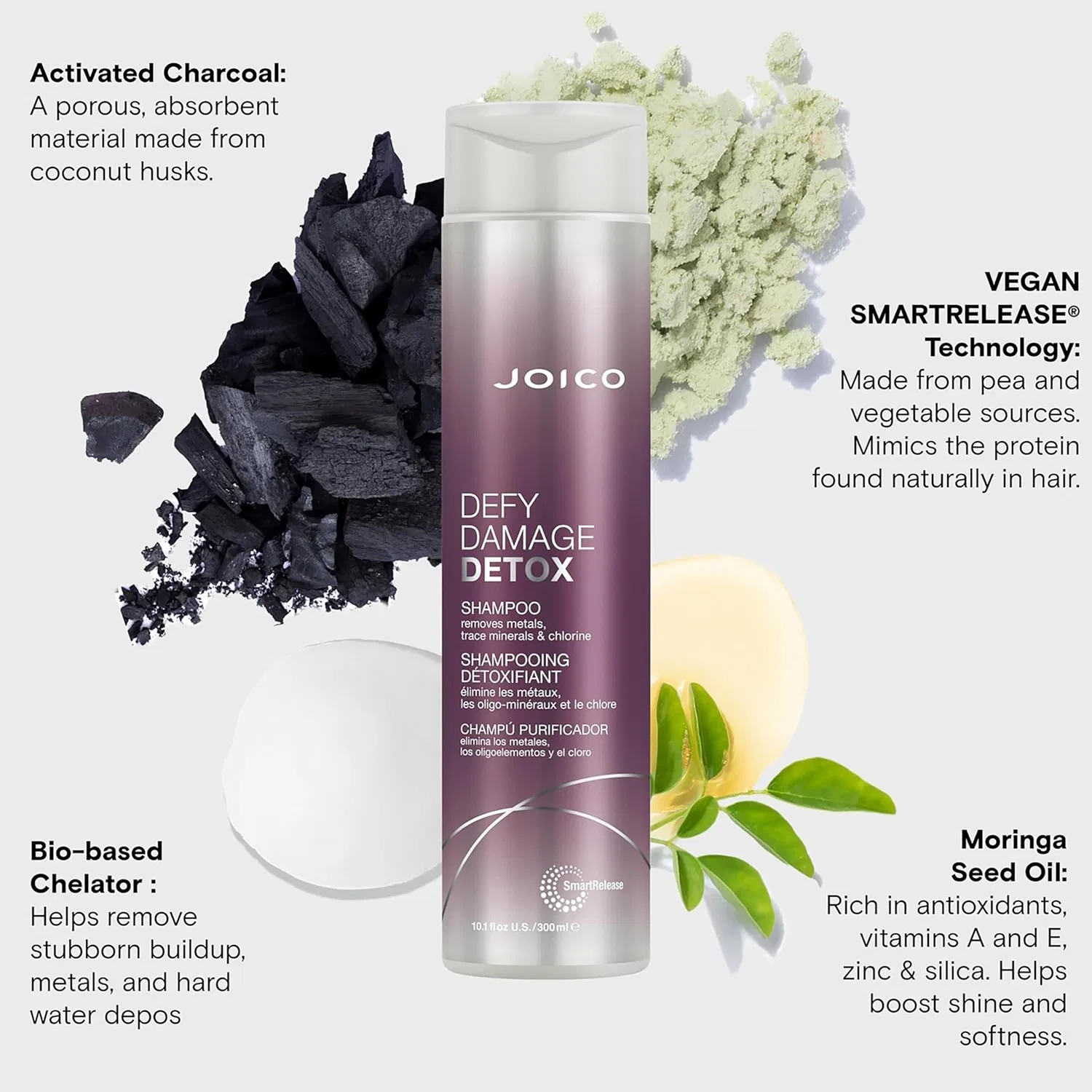 Очищающий крем Defy Damage Detox 300 мл Joico — фото 4