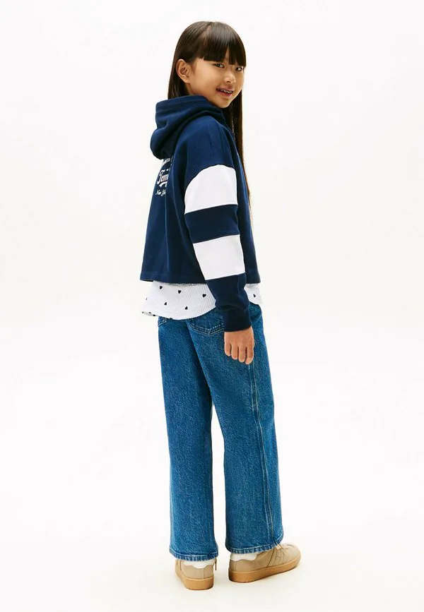 Худи с цветными блоками и логотипом на спине Tommy Hilfiger, Dark Blue — фото 3