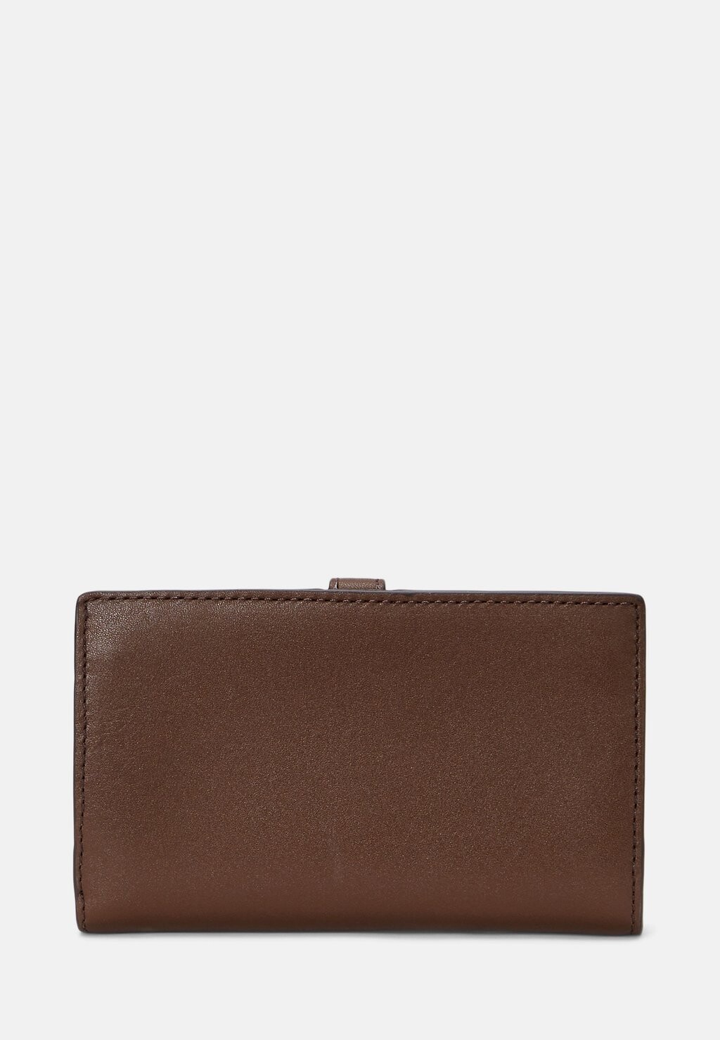 

Кошелек LOGO LEATHER WALLET Lauren Ralph Lauren, темно-коричневый