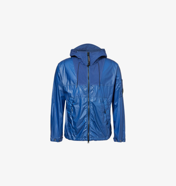 

Куртка-Трансформер Brim-Hood с фирменными линзами, стандартного кроя Cp Company, цвет oceana
