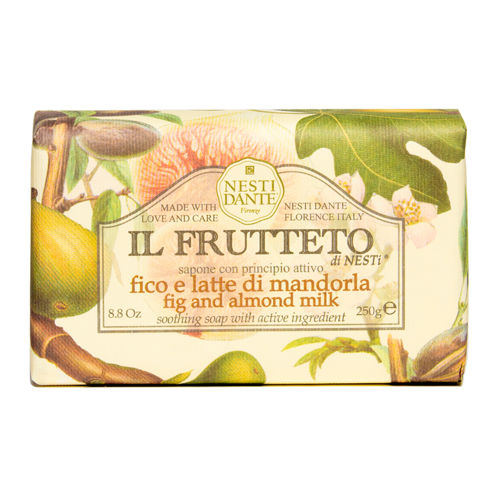 

Мыло с инжиром и миндалем fig and almond milk soap bar Nesti Dante, вес 250 гр.