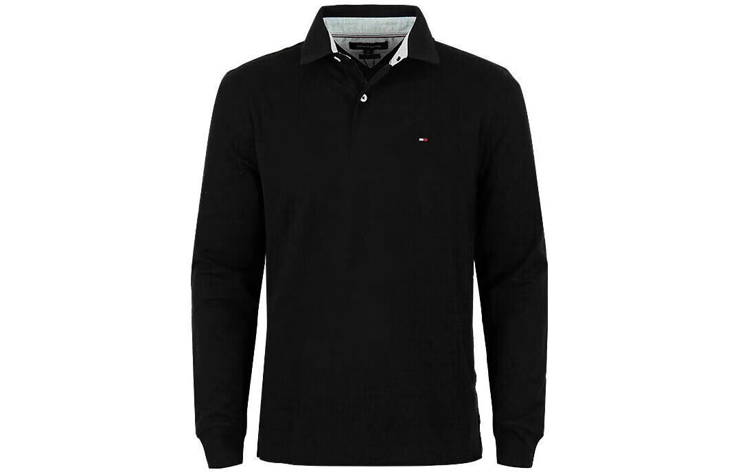 

Мужская рубашка-поло Tommy Hilfiger, цвет Black