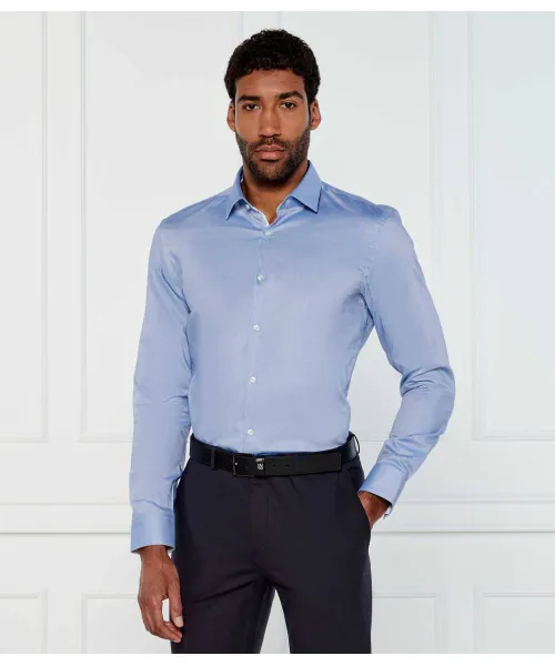 

Рубашка Koey Slim fit Hugo, синий