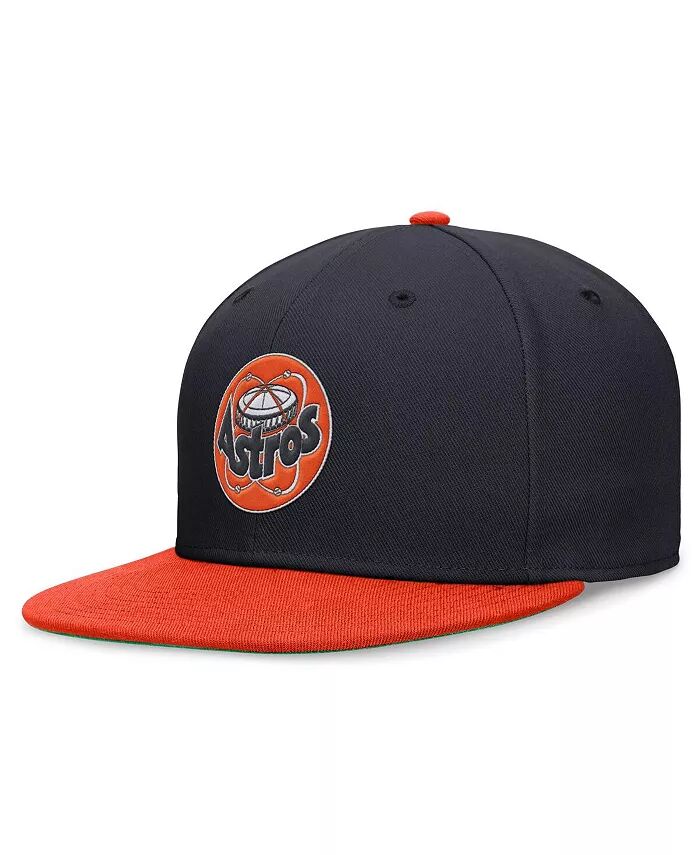 

Мужская темно-синяя/оранжевая кепка Houston Astros Rewind Cooperstown True Performance Fitted Nike