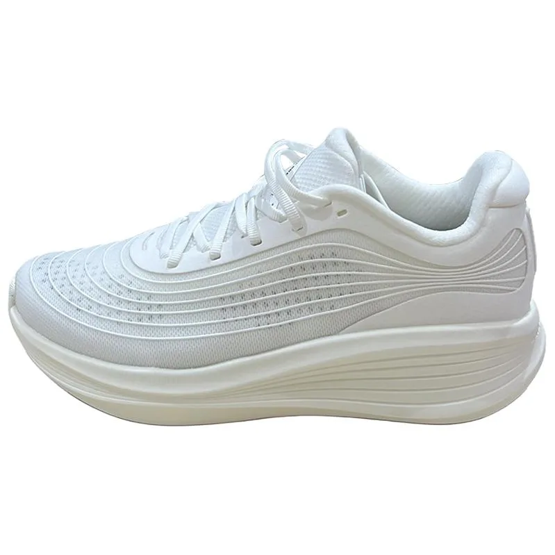 ANTA Беговые кроссовки Casual Unisex White на низкой подошве из искусственной кожи с противоскользящей подошвой