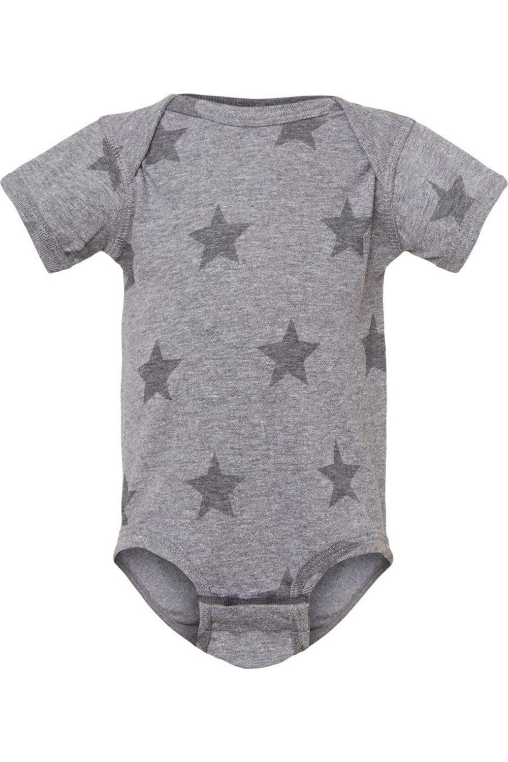 

Код Пять Детский боди с принтом звезд Code Five, Granite Heather Star