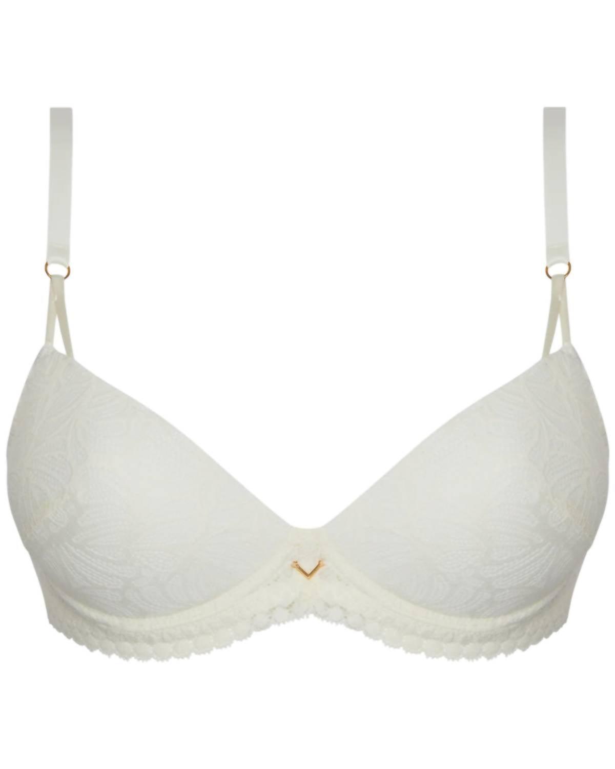 

Женский соблазнительный контурный бюстгальтер в цвете экрю-перламутр Antigel Boudoir de Filles, Ecru Nacre