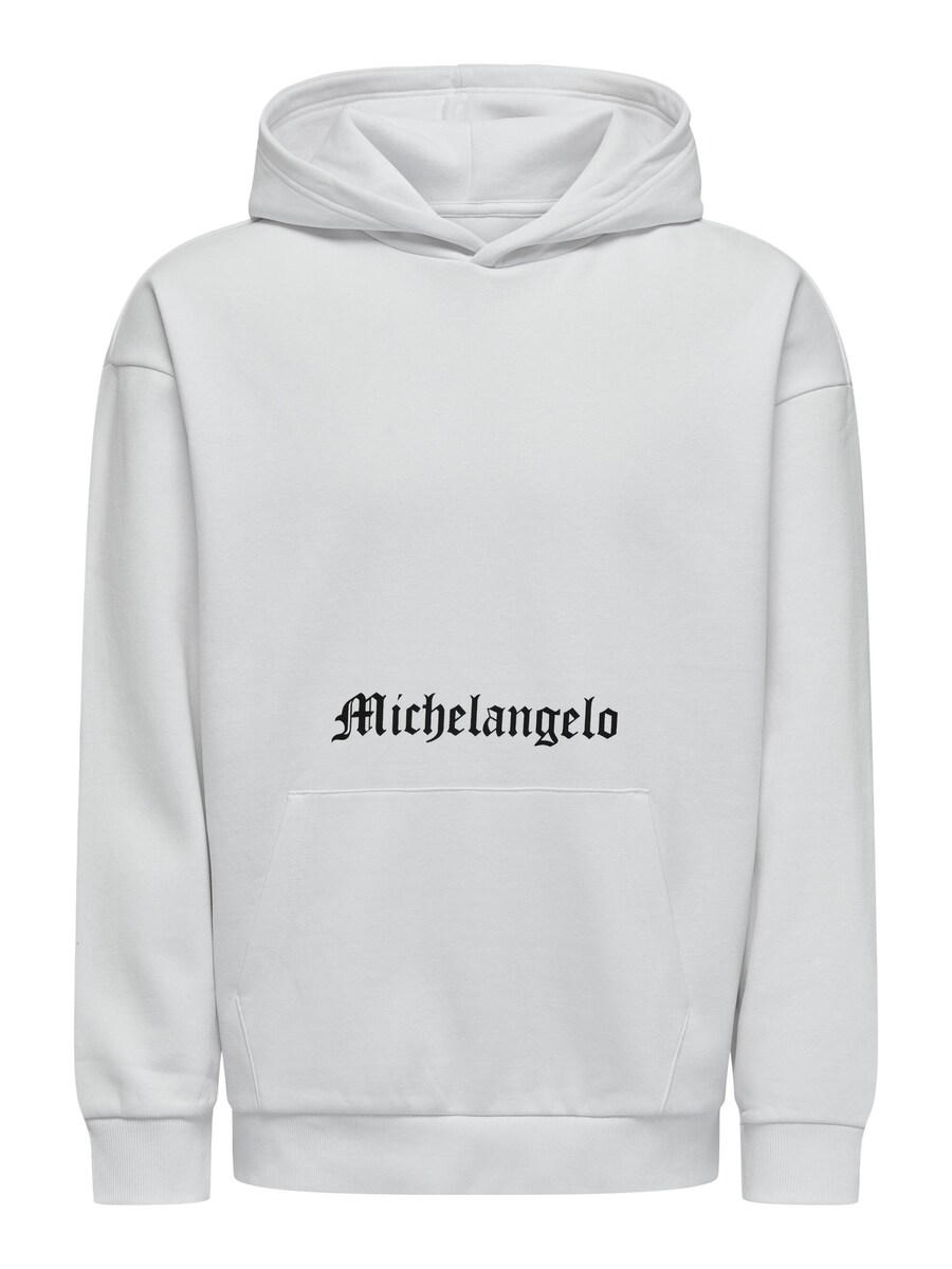 

Толстовка с капюшоном Only & Sons Sweatshirt ONSApoh Life, белый