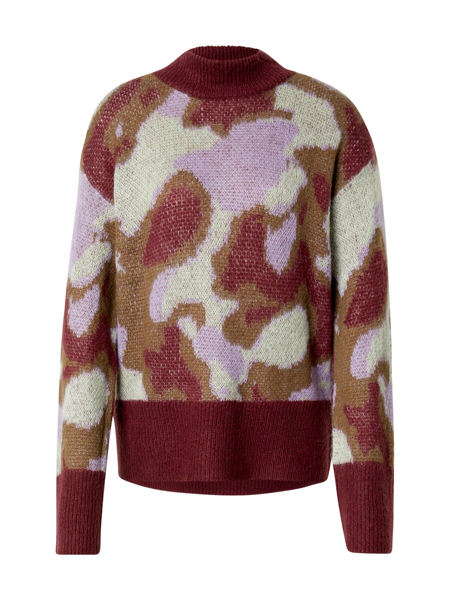 

Тонкий вязаный свитер YAS Sweater YASTorio, темно-красный