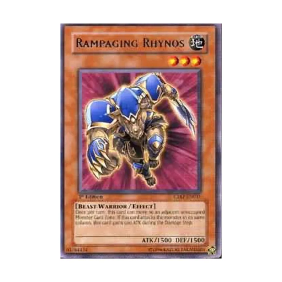 

CCG Неистовый носорог (редкий), Yu-Gi-Oh - Cyberdark Impact - Singles