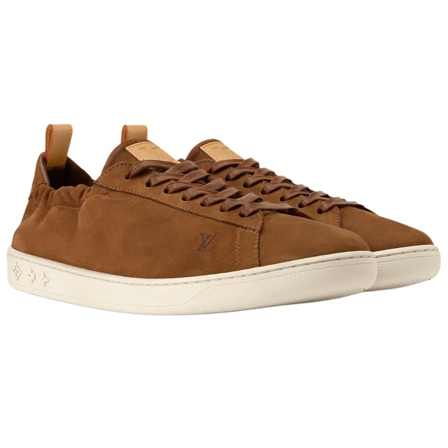 LOUIS VUITTON Кроссовки для скейтбординга мужские low top коричневые — фото 4