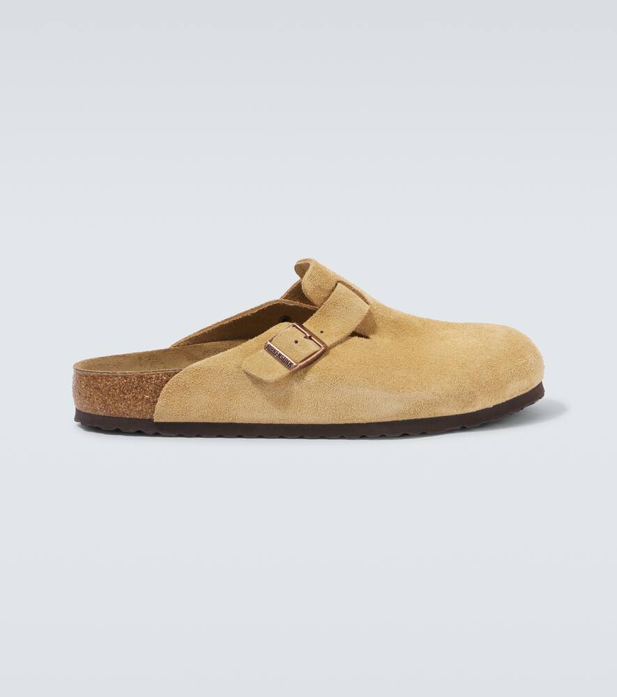 

Бостонские замшевые клоги Birkenstock, Latte Cream