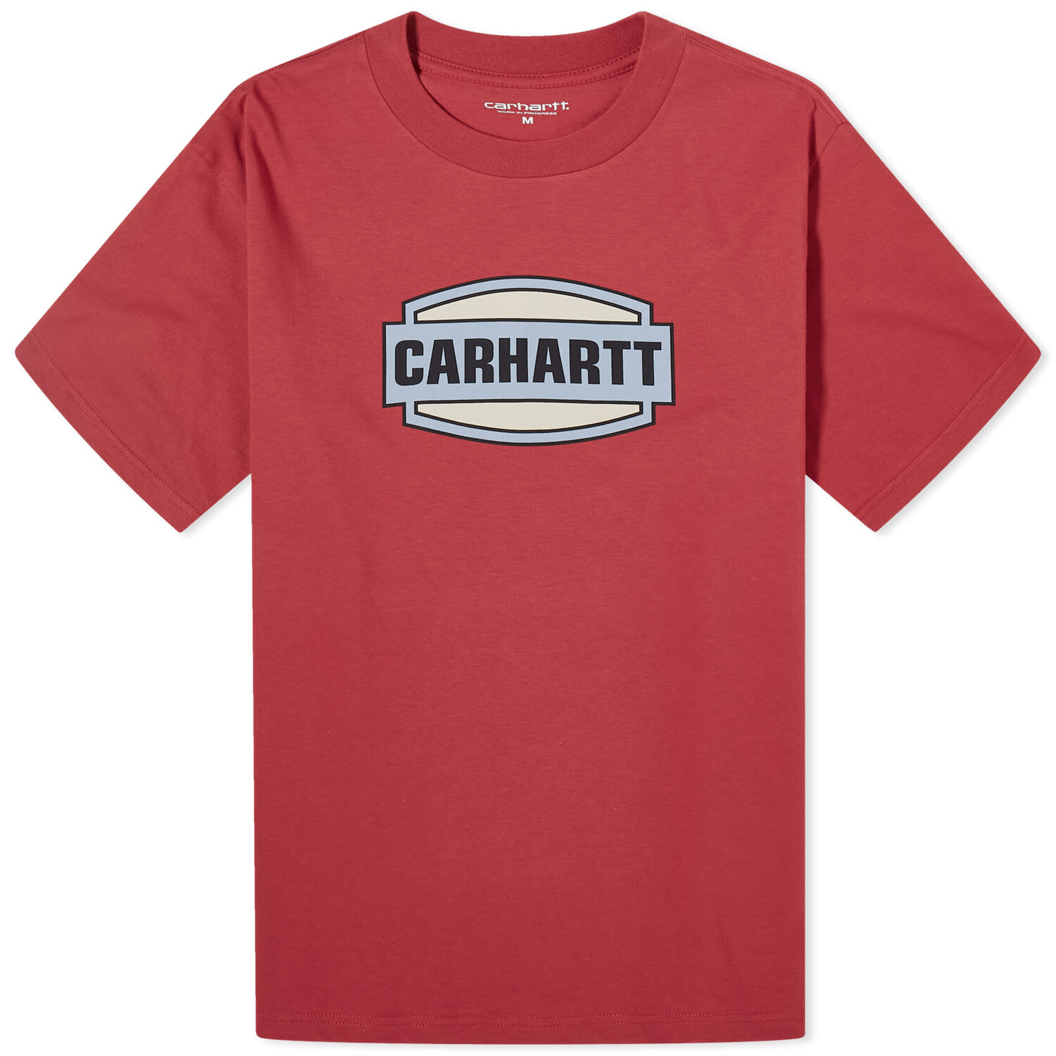 

Футболка Carhartt Wip Press Script T-Shirt, цвет Tuscany