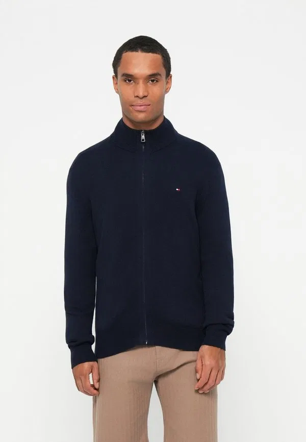 Кардиган на молнии из пима-мечты Tommy Hilfiger, Desert Sky