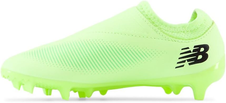 Детские кроссовки New Balance Furon Dispatch FG V7 (унисекс), Bleached Lime Glo/Lime Glo/Phantom — фото 3