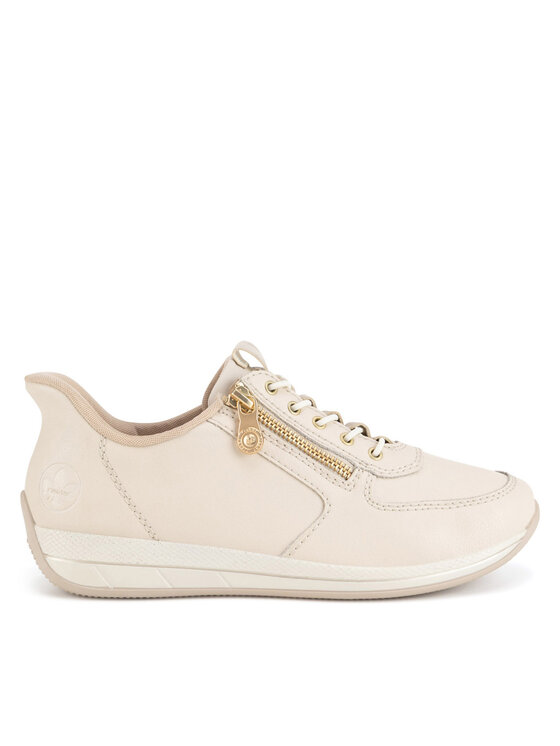 Низкие туфли N1156-60 Rieker, бежевый
