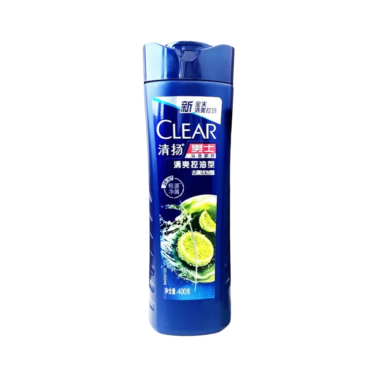 Шампунь от перхоти глубокой очистки против зуда и жирности CLEAR, 400g