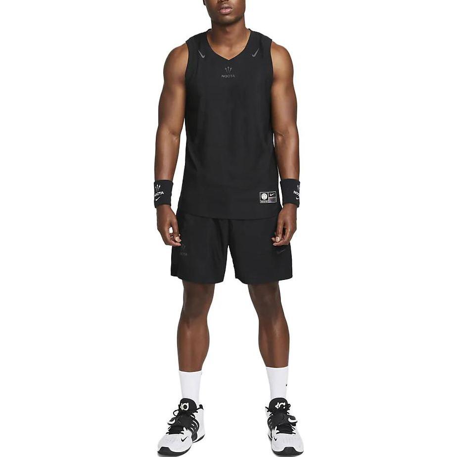 Баскетбольная форма Nike x NOCTA Drake, черный цвет — фото 3
