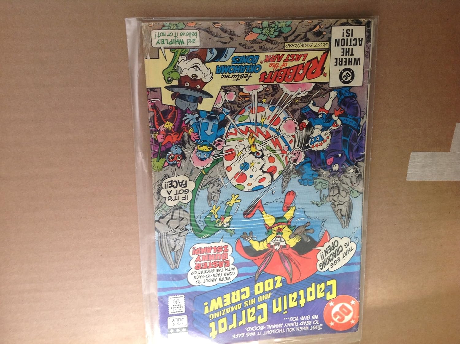 

Captain Carrot and His Amazing Zoo Crew Comic Book # 5 July 1982 (DC Comics)