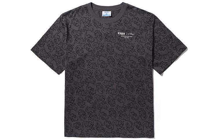 

Футболка каппа унисекс Kappa, цвет Bleached Full Print - 001P
