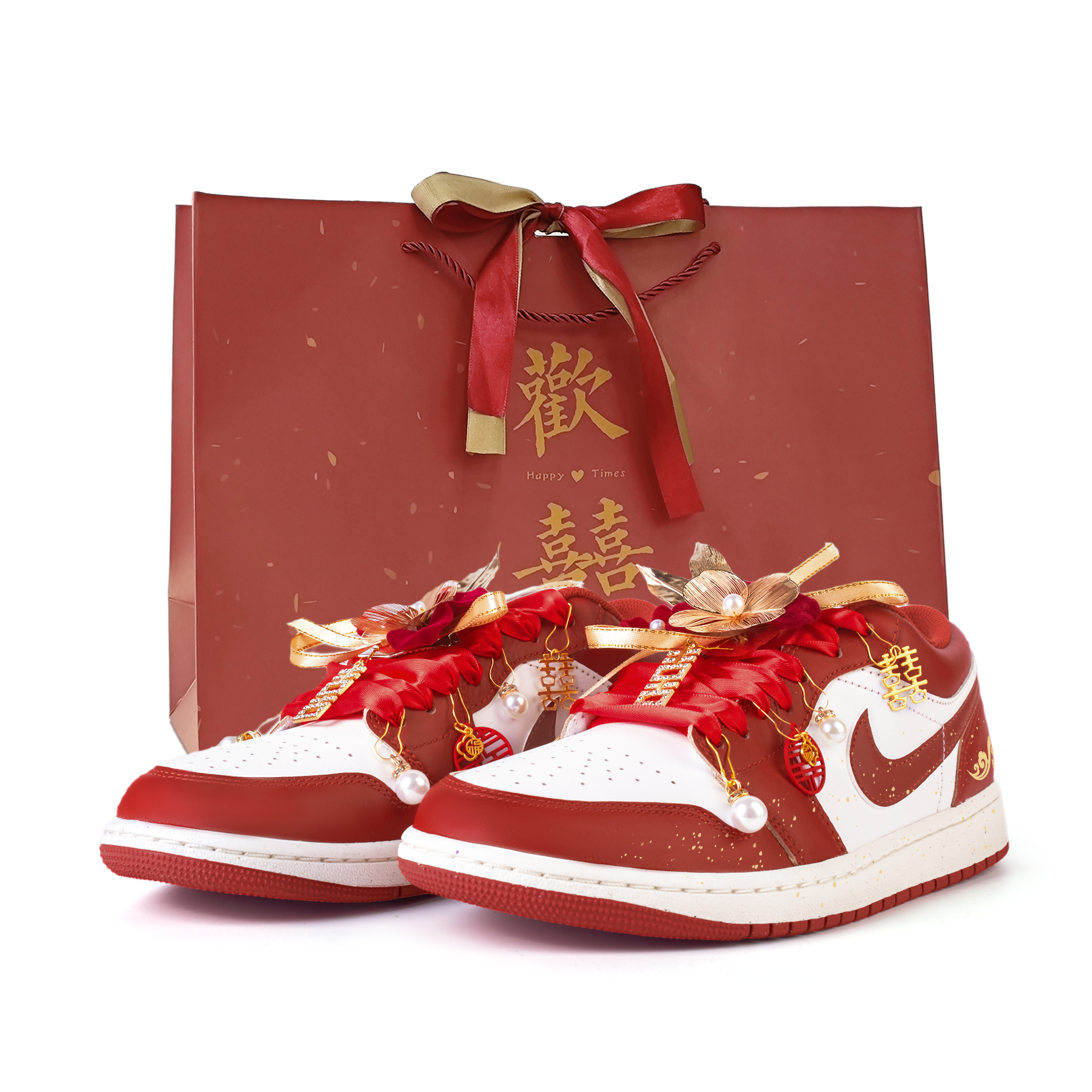 

Jordan Баскетбольные кроссовки Air 1 Mutual Love Slip Low Top Vintage, мужские, цвет Sand Dune Red