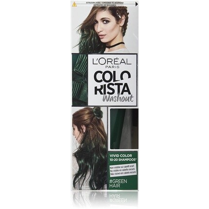 

Краска для смывания волос Colorista Зеленая 80мл, L'Oreal