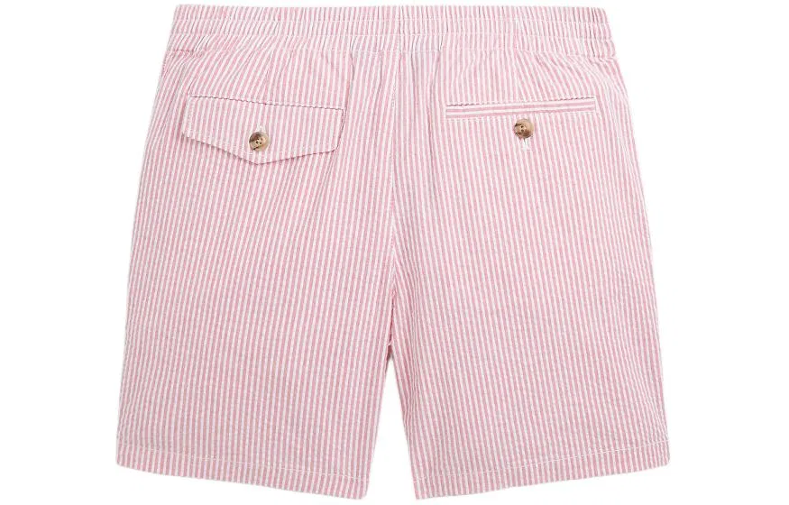 Шорты детские хлопковые Polo Ralph Lauren розовые — фото 3