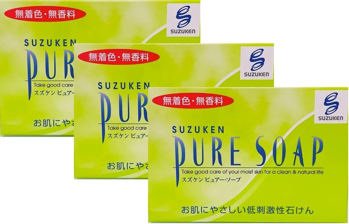 Мыло прозрачное Suzuki Pure Soap, 100 г