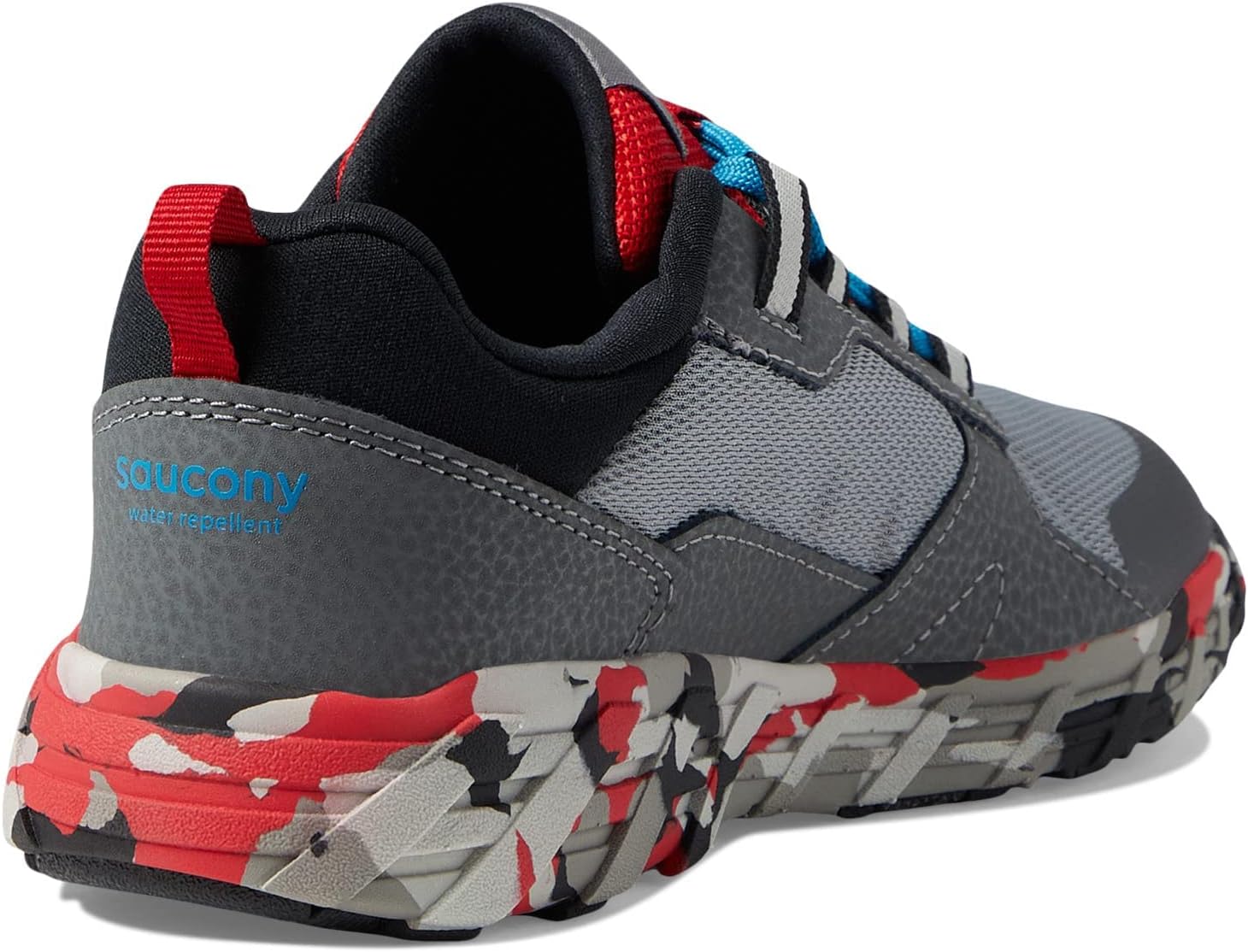 Беговые кроссовки Saucony Wind Shield 2.0, красный/серый — фото 4