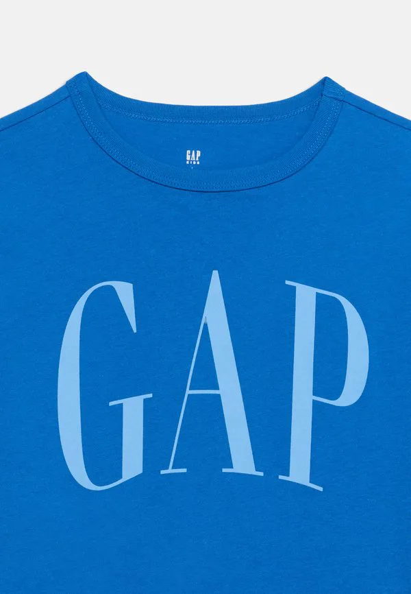 Футболка унисекс с принтом в виде арки с логотипом Gap, Radiant Blue — фото 4