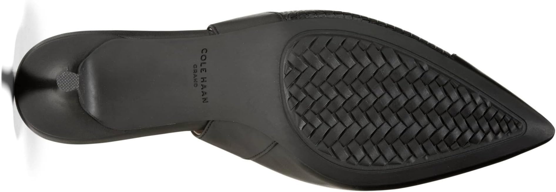 Туфли Cole Haan The Go-To Slingback Pump 65MM, цвет Black Leather/Black Lizard Print Leather — фото 3