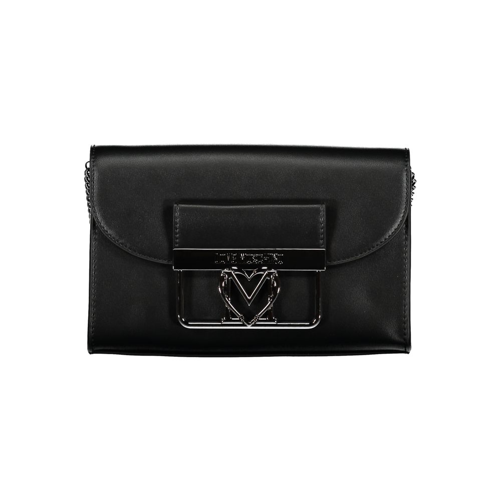 

Черная полиэтиленовая сумка LOVE MOSCHINO