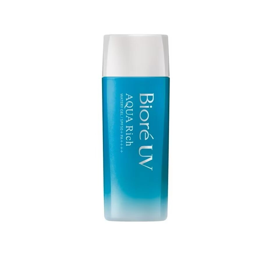 

Biore UV Aqua Rich Watery Gel SPF50+ PA++++ 90 мл. กันแดดเนื้อเจล и, Blue