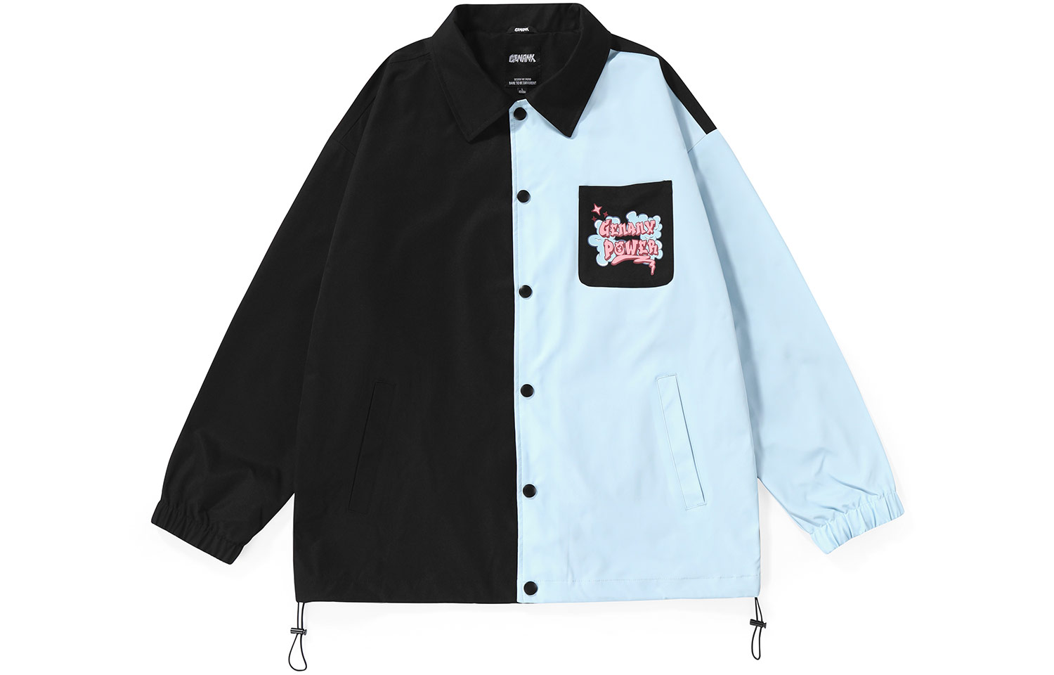 

GENANX Куртка Unisex, Black Blue