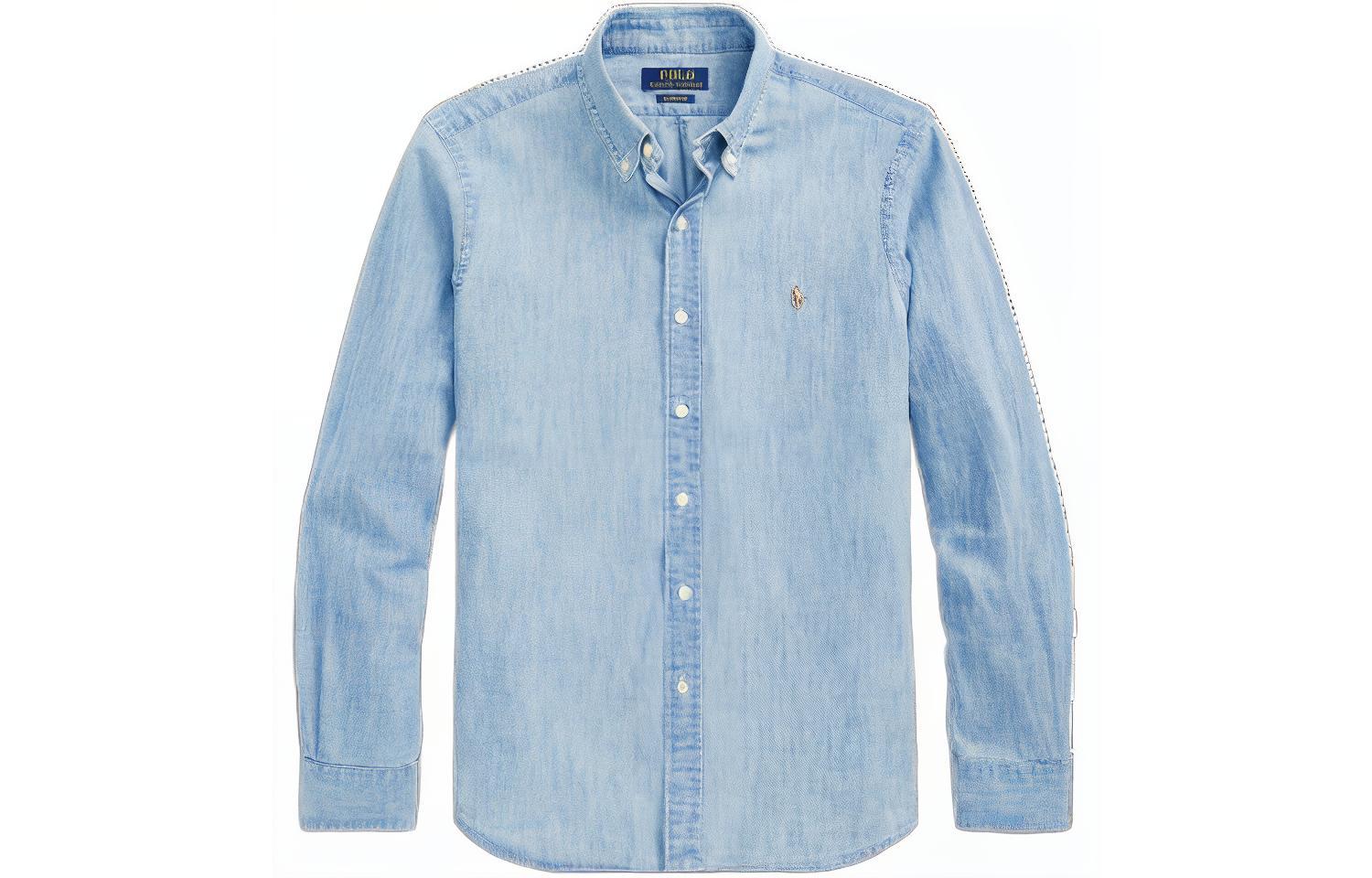 

Футболка поло мужская синяя Polo Ralph Lauren