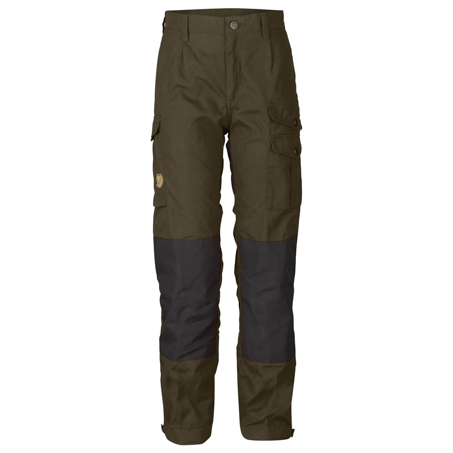 

Трекинговые брюки Fjällräven Kids Vidda Trousers, цвет Dark Olive