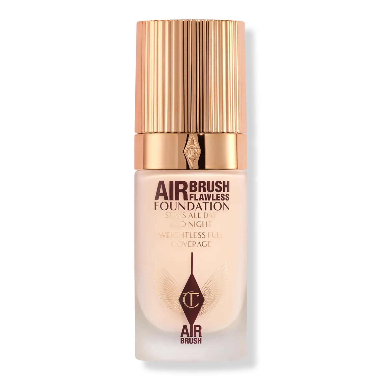 

Безупречная тональная основа, нанесенная аэрографом Charlotte Tilbury, 2 Cool (fair with cool undertones)