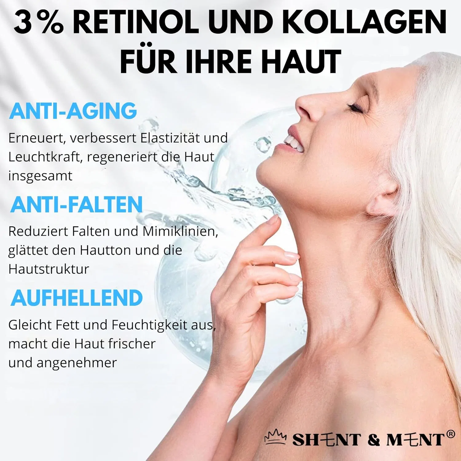 Крем для лица SPF SHENT & MENT И декольте с ретинолом % от — фото 2
