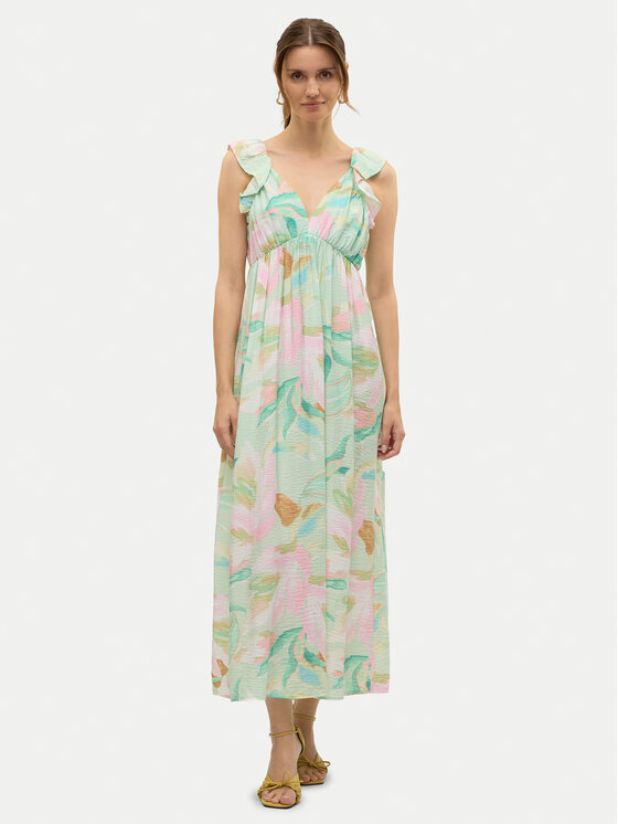

Летнее платье стандартный крой Josie 10324125 Vero Moda, зеленый