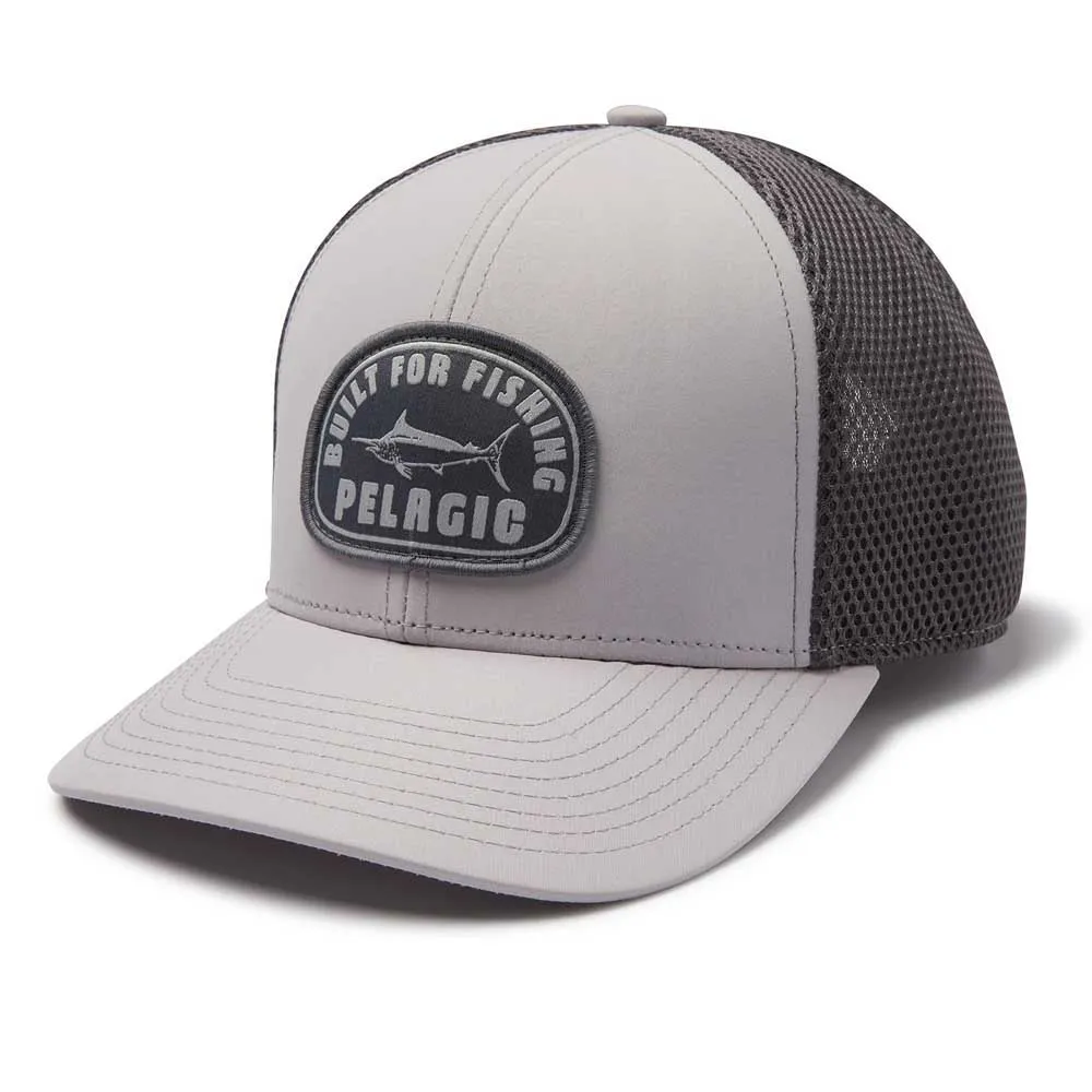 

Кепка Pelagic Marlin Stamped Low Profile, серый