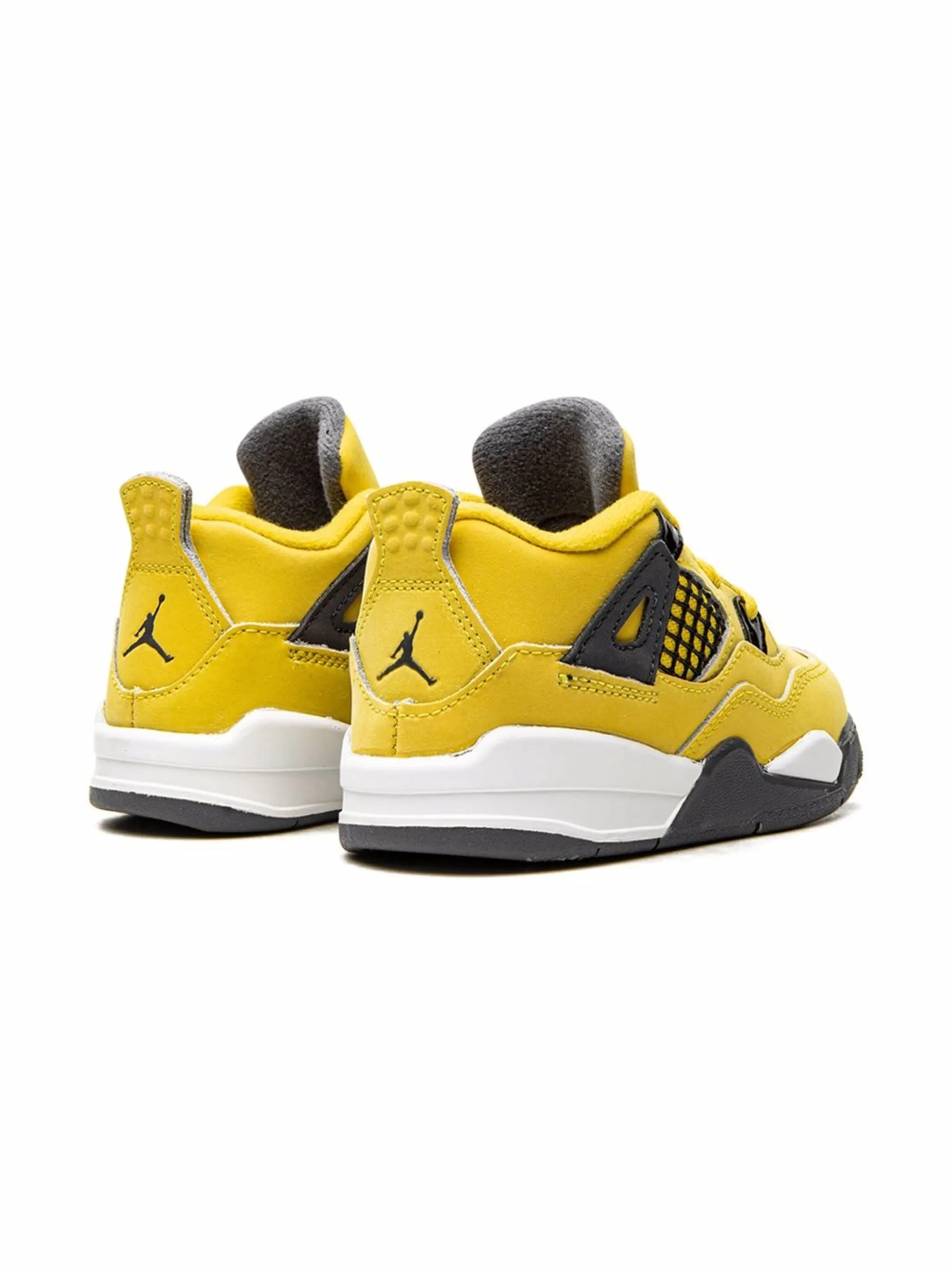 Кроссовки Jordan 4 Jordan Kids, желтый — фото 3