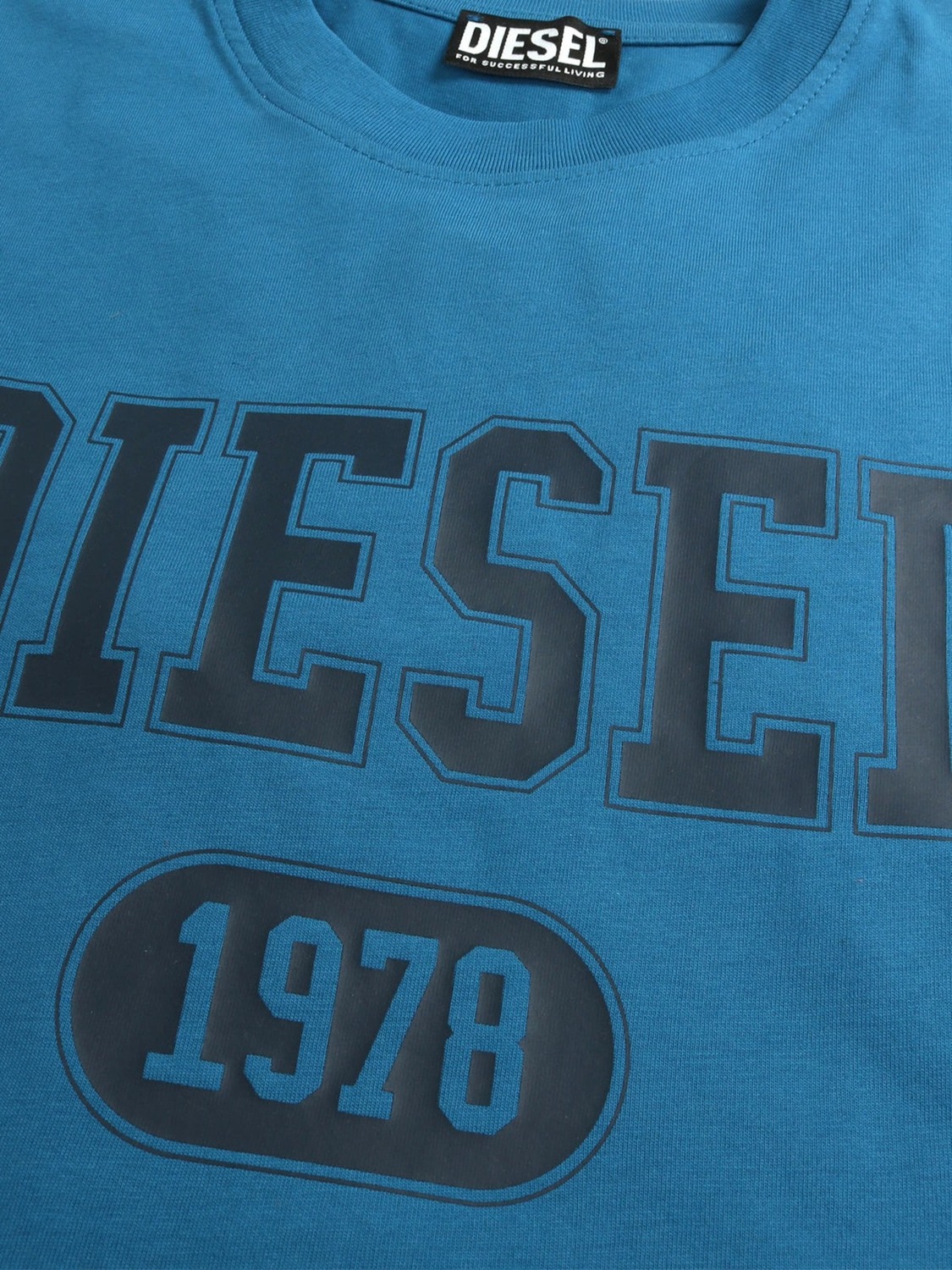 DIESEL Футболка 'T-DIEGOR 1-A' в цвете Royal Blue — фото 3