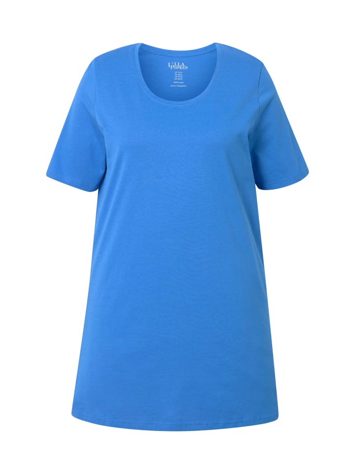 

Футболка Ulla Popken, цвет pfauenblau