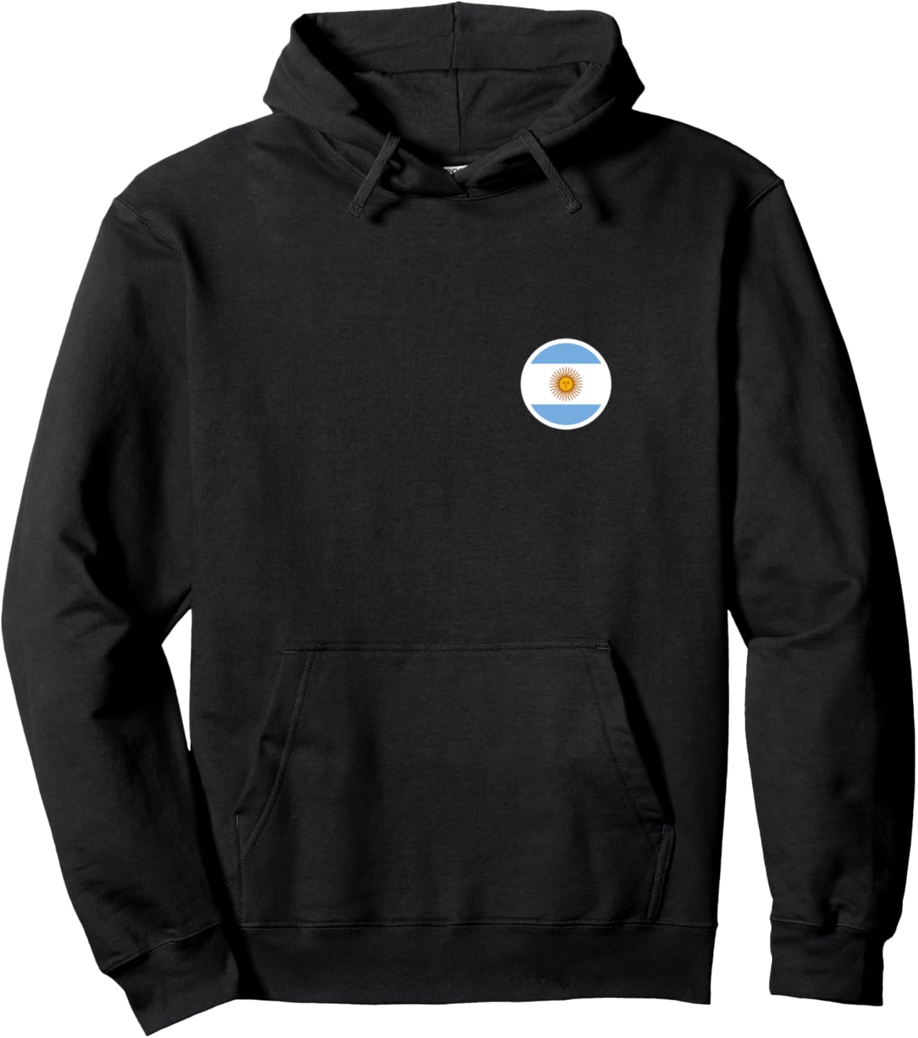 

Худи с флагом Аргентины Argentina, черный