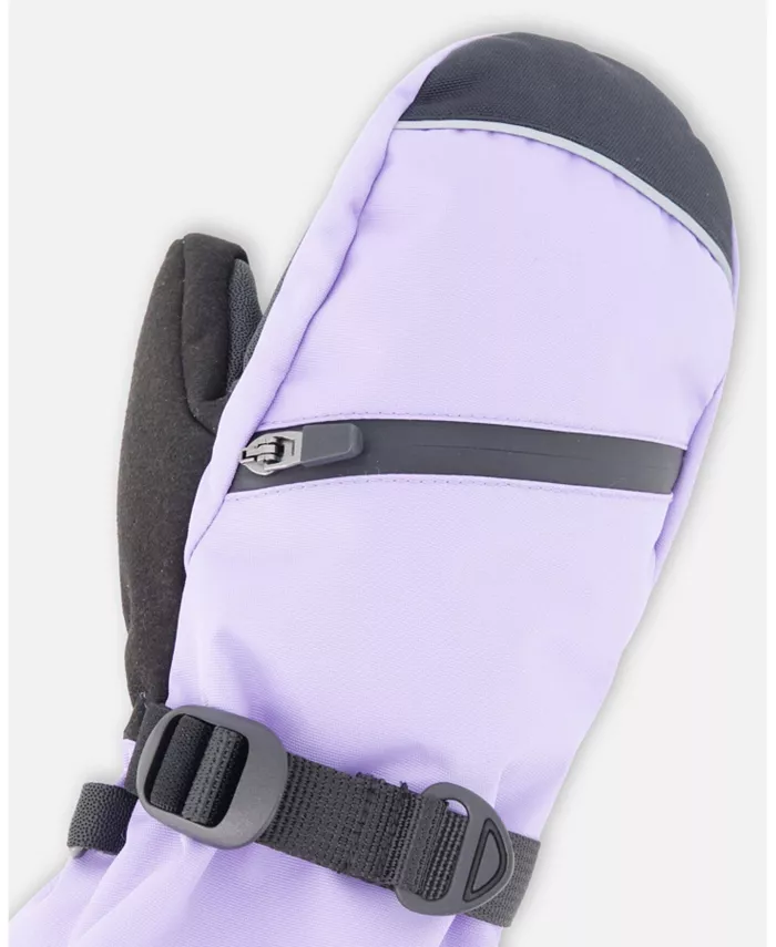 

Детские зимние варежки Teknik Lavender Deux Par Deux, фиолетовый