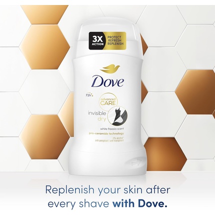 Advanced Care Invisible Dry Anti-Perspirant Cream Женский дезодорант-карандаш Dove — фото 3
